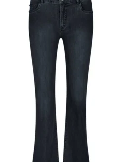 Best Anna Montana farkut Finja Flared Fit Bern Blue/ Black 056
