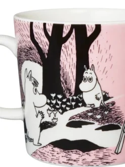 Best Moomin Arabia Muumi muki Rakkaus 0,3 L vaaleanpunainen