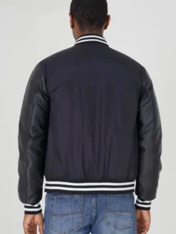 Brave Soul takki MJK-BRADYBLACK MUSTA Sale