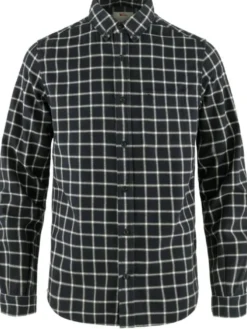 Best Fju00e4llru00e4ven Fjällräven flanellipaita Övik Flannel Shirt 555-113 Dark Navy-Chalk White