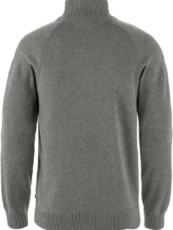 Sale Fju00e4llru00e4ven Fjällräven neule Övik Lite Half Zip 020-999 Grey-Melange