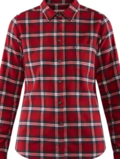 Outlet Fju00e4llru00e4ven Fjällräven Paita Övik Flannel 325 Deep Red