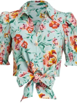 Sale Guess pusero Adele P7NG mint rose meadow