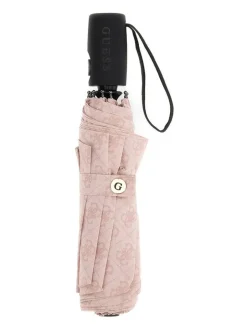 Sale Guess sateenvarjo Reg Open-close Umbrella Reg Rose Logo