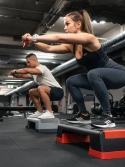 Hot Gymstick steppilauta Pro musta-harmaa