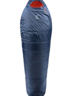 New Haglu00f6fs Haglöfs makuupussi Tarius -5 4GW Midnight Blue/Tangerine