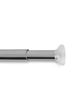 Discount Ihanin suihkuverhotanko 125-220 cm hopea