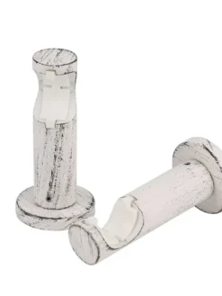 Discount Ihanin verhotangon kannakkeet 28 mm valkokulta