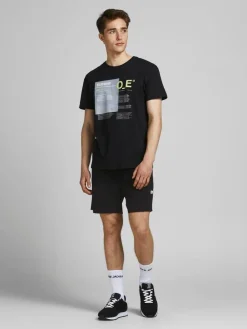 Best Jack & Jones collegeshortsit JJair Black