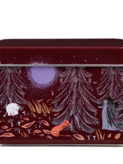Sale Moomin teepurkki Ikimetsä punainen