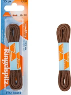 Discount Ringpoint ohut Pyöreä nauha 75cm Ruskea