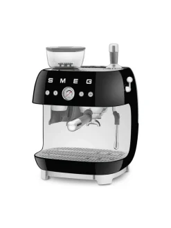 Clearance Smeg espressokeitin myllyllä EGF03BLEU musta