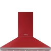Sale Smeg liesituuletin Portofino 120 cm punainen