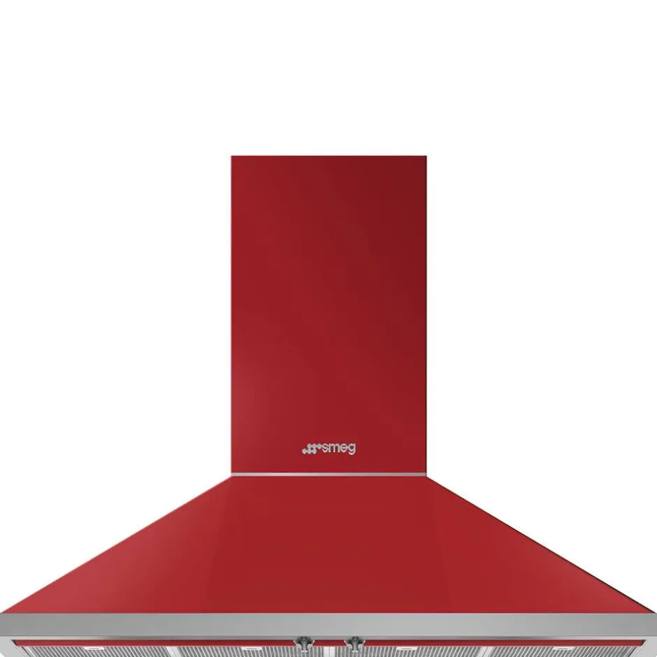 Sale Smeg liesituuletin Portofino 120 cm punainen