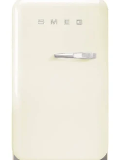 Clearance Smeg retrojääkaappi FAB5LCR5 73 cm, kerma, vasen