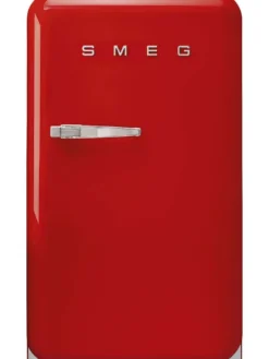 Best Smeg retrojääkaappi FAB10RRD5, punainen, oikea