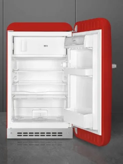Best Smeg retrojääkaappi FAB10RRD5, punainen, oikea