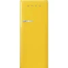 Sale Smeg retrojääkaappi FAB28RYW5 153 cm, kelt., oikea