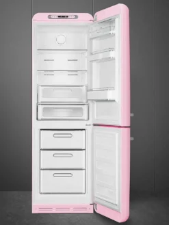 Hot Smeg retrojääkaappipakastin FAB32RPK5 pinkki, oikea