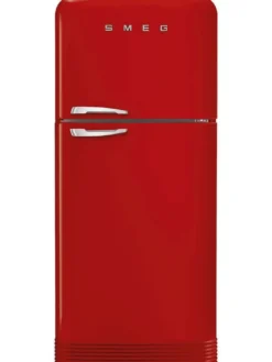 Discount Smeg retrojääkaappi-pakastin FAB50RRD5 pun., oikea