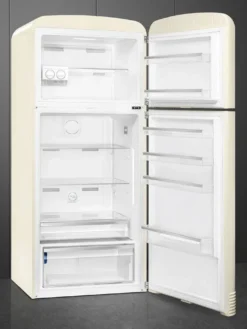 Sale Smeg retrojääkaappi-pakastin FAB50RCR5, kerma, oikea