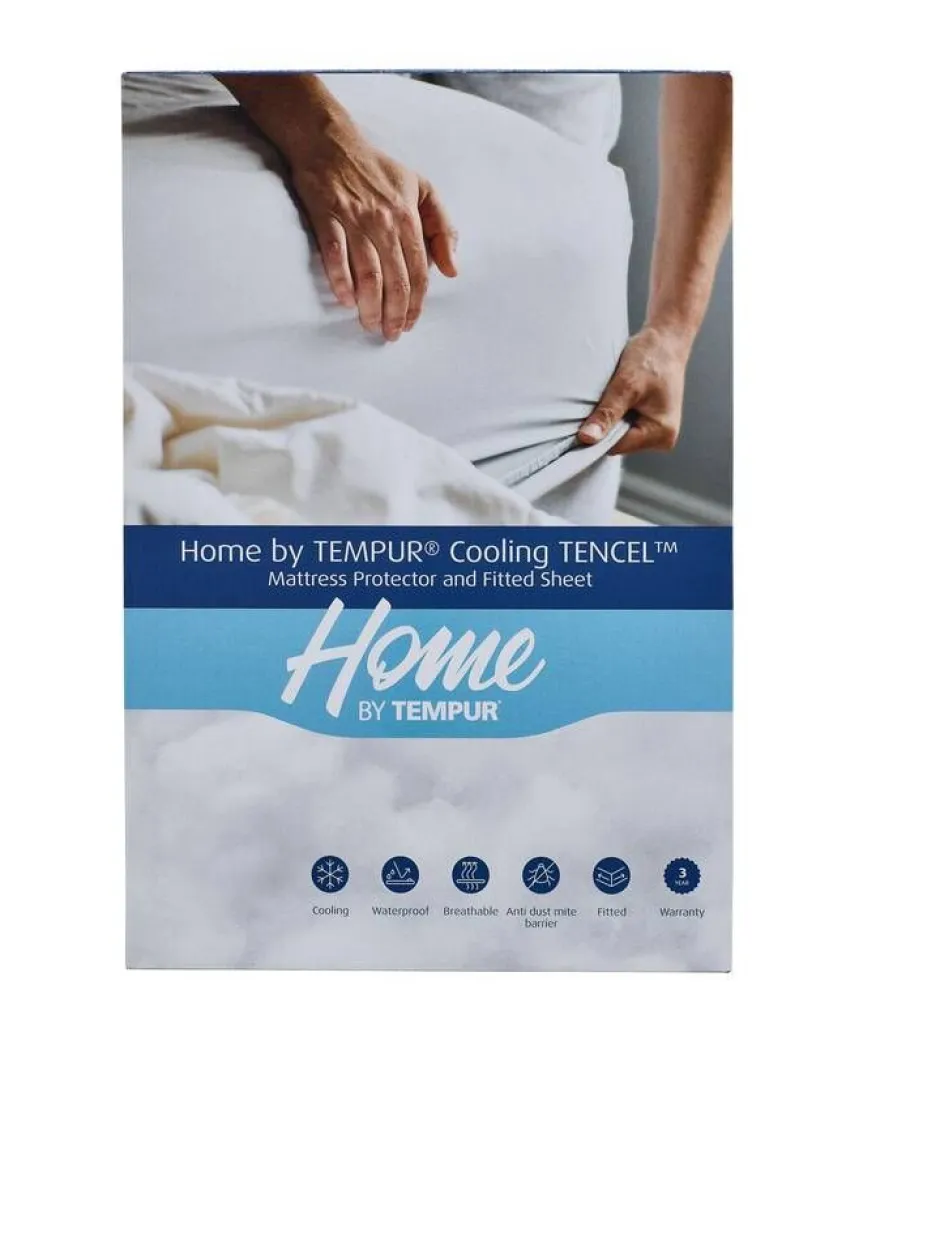 Best TEMPUR 120x200x17 cm muotoonommeltu suojalakana Cooling TENC