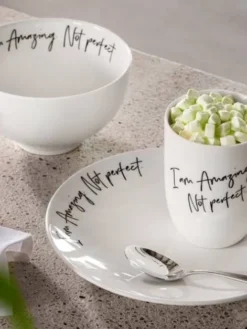 Discount Villeroy&Boch Statement lautanen Ø21 cm I Am Amazing. Not pe