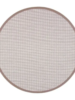 New VM-Carpet Kelo beige/valkoinen 72/81  Ø 133 cm, kantti 32
