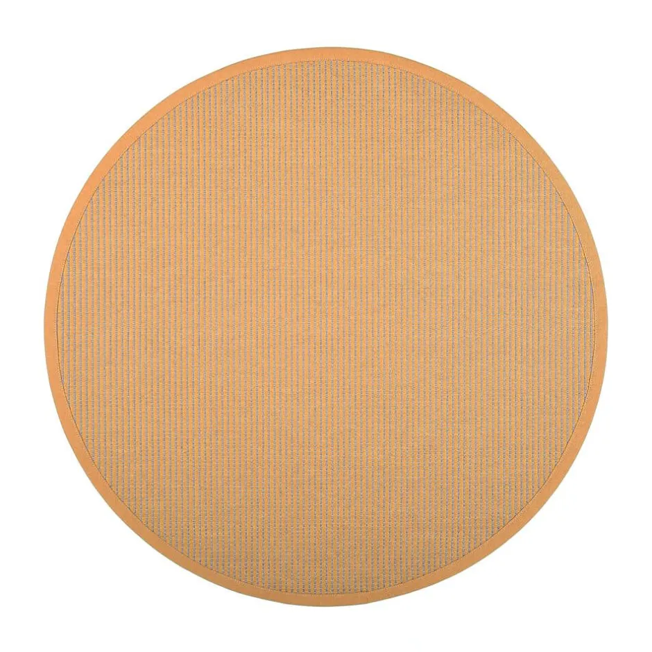 Clearance VM-Carpet Lyyra 71 keltainen, Ø 133 cm, kantti 41
